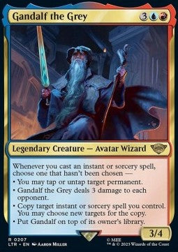 Gandalf the Grey - The Lord of the Rings: Tales of Middle-earth (Rare) [LTR-207] Image principale du produit