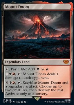 Mount Doom - The Lord of the Rings: Tales of Middle-earth (Mythic) [LTR-258] Image principale du produit
