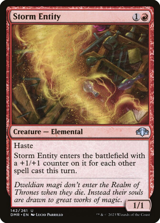 Storm Entity - Dominaria Remastered (Uncommon) [DMR-142]