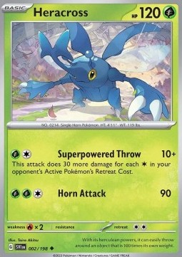 Heracross - Scarlet & Violet (Uncommon) [SVI-002] Hover Image