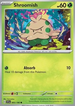Shroomish - Scarlet & Violet (Common) [SVI-003] Imagen principal del producto