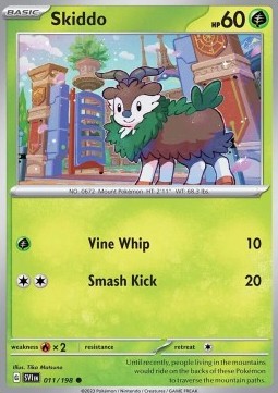 Skiddo - Scarlet & Violet (Common) [SVI-011] Imagen principal del producto