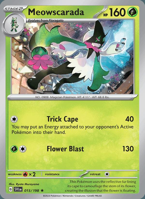 Meowscarada - Scarlet & Violet (Rare) [SVI-015] Main image