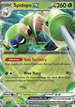 Spidops ex - Scarlet & Violet (Double Rare) [SVI-019] Hover Image