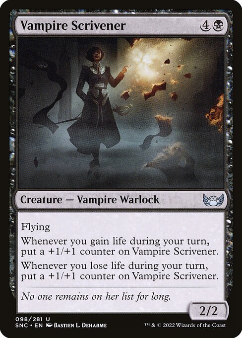 Vampire Scrivener – Streets of New Capenna (SNC-98) Magic: The Gathering card | LC-REM-20260804-15150918762828-702315d7-dec9-49e8-a508-feacd47198dc Hoofdafbeelding