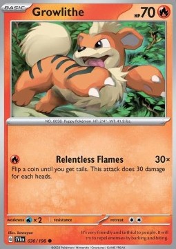 Growlithe - Scarlet & Violet (Common) [SVI-030] Immagine principale del prodotto