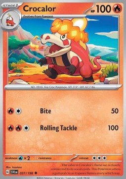 Crocalor - Scarlet & Violet (Uncommon) [SVI-037] Hover Image