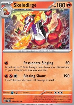 Skeledirge - Scarlet & Violet (Rare) [SVI-038] Hover Image