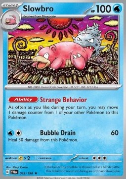 Slowbro - Scarlet & Violet (Rare) [SVI-043] Imagen principal del producto