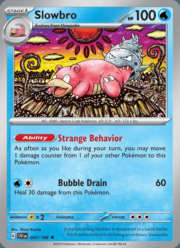 Slowbro - Scarlet & Violet (Rare) [SVI-043] Hoofdafbeelding