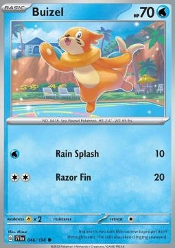 Buizel - Scarlet & Violet (Common) [SVI-046] Hover Image