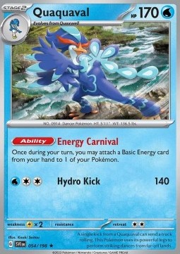 Quaquaval - Scarlet & Violet (Rare) [SVI-054] Hover Image