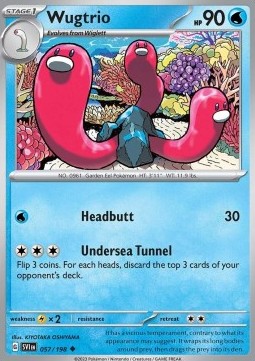 Wugtrio - Scarlet & Violet (Uncommon) [SVI-057] Main image