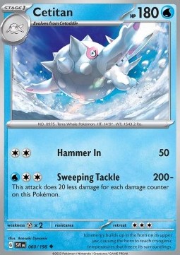 Cetitan - Scarlet & Violet (Uncommon) [SVI-060] Hover Image