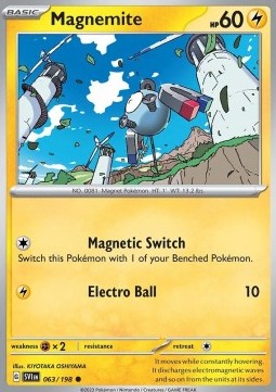 Magnemite - Scarlet & Violet (Common) [SVI-063] Main image