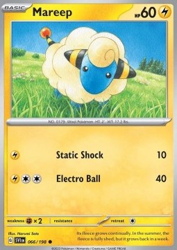 Mareep - Scarlet & Violet (Common) [SVI-066] Main image