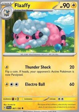 Flaaffy - Scarlet & Violet (Uncommon) [SVI-067] Hover Image