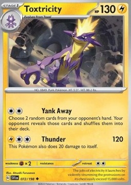 Toxtricity - Scarlet & Violet (Uncommon) [SVI-072] Hover Image