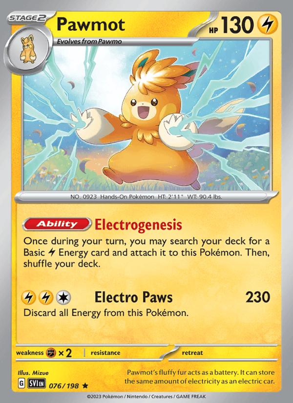 Pawmot - Scarlet & Violet (Rare) [SVI-076] Main image