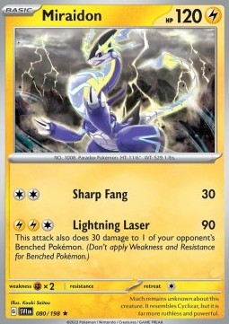 Miraidon - Scarlet & Violet (Rare) [SVI-080]