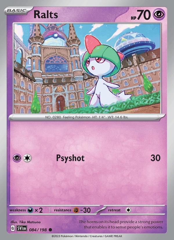 Ralts - Scarlet & Violet (Common) [SVI-084] Main image