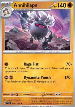 Annihilape - Scarlet & Violet (Rare) [SVI-109] Main image