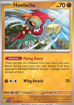 Hawlucha - Scarlet & Violet (Rare) [SVI-118] Imagen principal del producto