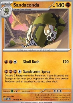 Sandaconda - Scarlet & Violet (Uncommon) [SVI-120] Hoofdafbeelding