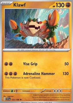 Klawf - Scarlet & Violet (Rare) [SVI-122] Hover Image