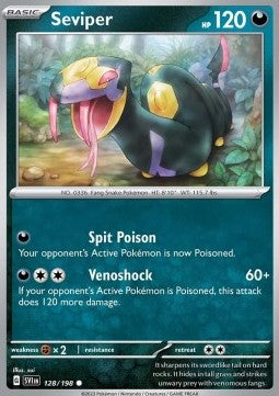 Seviper - Scarlet & Violet (Common) [SVI-128] Imagen principal del producto