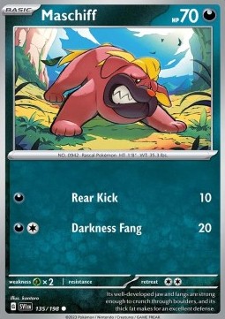 Maschiff - Scarlet & Violet (Common) [SVI-135] Hover Image