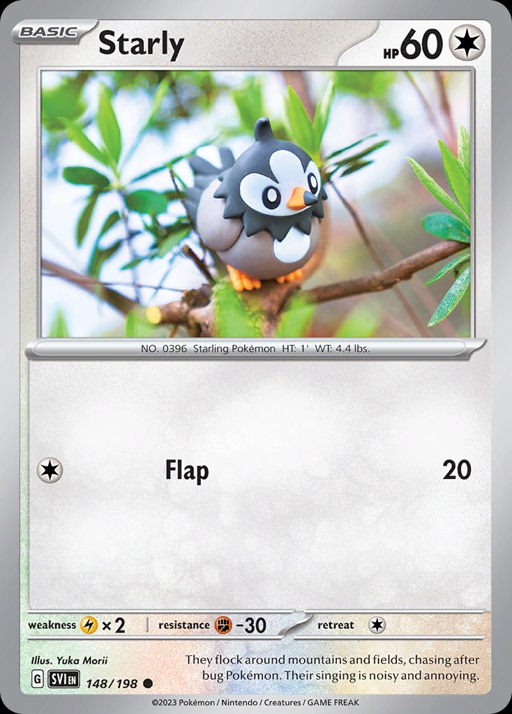 Starly - Scarlet & Violet (Common) [SVI-148] Hoofdafbeelding