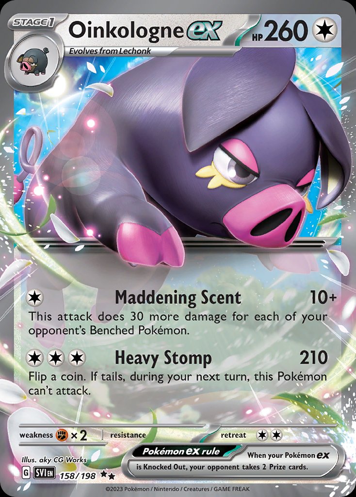 Oinkologne ex - Scarlet & Violet (Double Rare) [SVI-158] Hoofdafbeelding