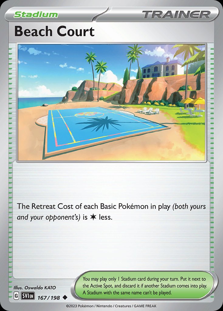 Beach Court - Scarlet & Violet (Uncommon) [SVI-167] Hoofdafbeelding