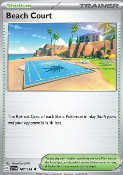 Beach Court - Scarlet & Violet (Uncommon) [SVI-167] Hover Image