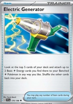 Electric Generator - Scarlet & Violet (Uncommon) [SVI-170] Imagen principal del producto