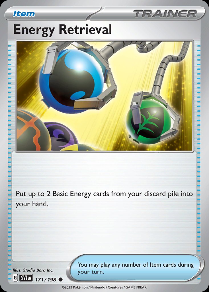 Energy Retrieval - Scarlet & Violet (Common) [SVI-171] Hoofdafbeelding