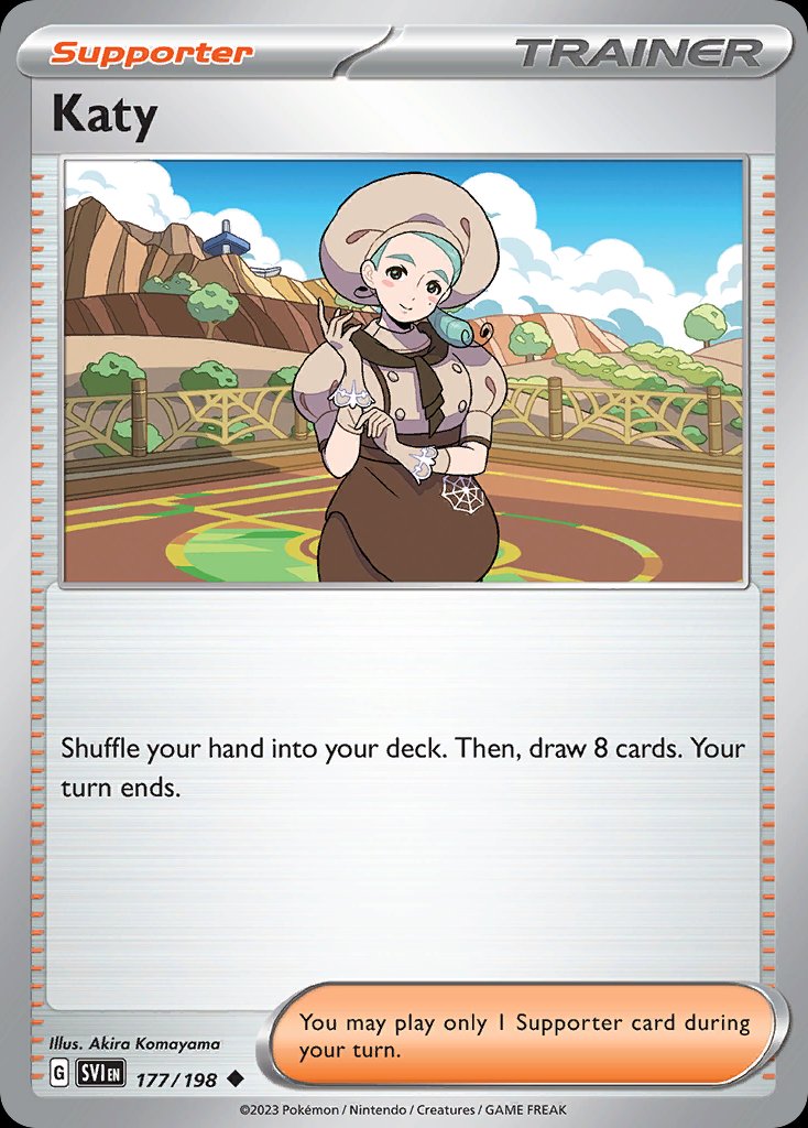 Katy - Scarlet & Violet (Uncommon) [SVI-177] Hoofdafbeelding