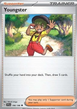 Youngster - Scarlet & Violet (Uncommon) [SVI-198] Hover Image