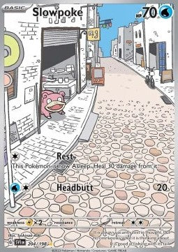 Slowpoke - Scarlet & Violet (Illustration Rare) [SVI-204] Imagen principal del producto