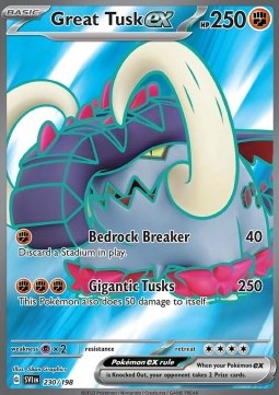 Great Tusk ex - Scarlet & Violet (Ultra Rare) [SVI-230] Imagen principal del producto