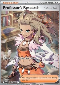 Professor's Research - Scarlet & Violet (Ultra Rare) [SVI-240] Imagen principal del producto
