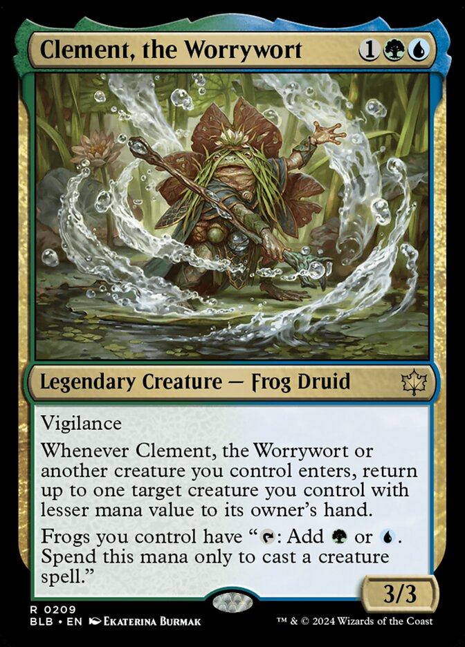 Clement, the Worrywort - Bloomburrow (Rare) [BLB-209] Main image
