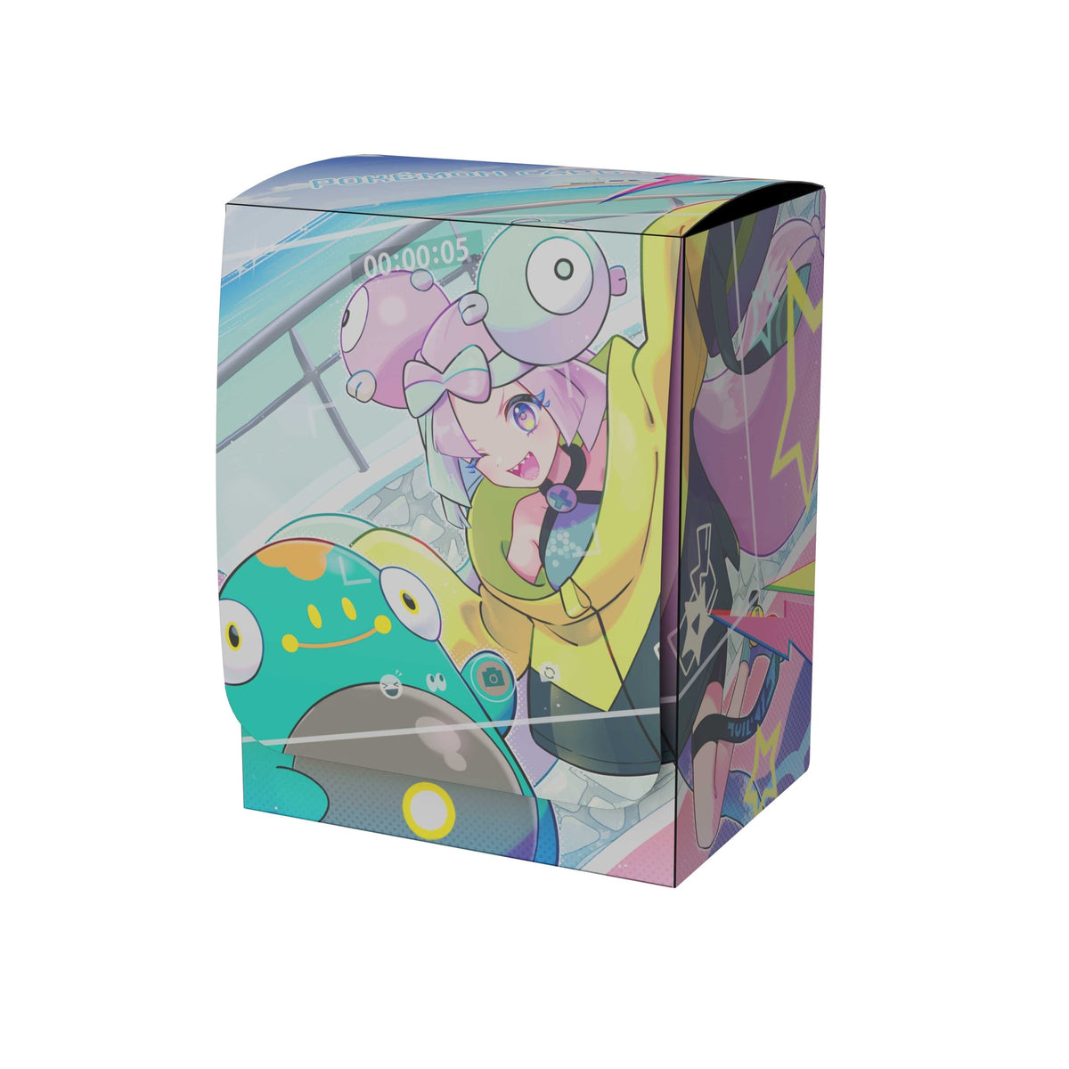 Japanse Pokémon-deckbox met Iono uit de set Clay Burst | Lichcards Immagine principale del prodotto
