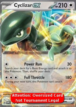 Cyclizar ex - SV Black Star Promos (Oversized) [SVP-018] Hover Image