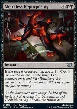 Merciless Repurposing - March of the Machine (Uncommon) [MOM-117] Imagen principal del producto