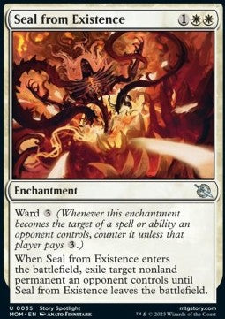 Seal from Existence - March of the Machine (Uncommon) [MOM-35] Hover Image