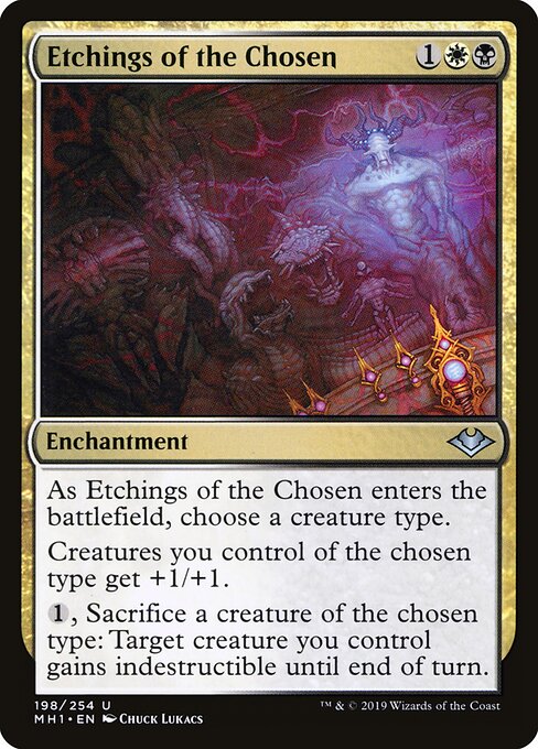 Etchings of the Chosen – Modern Horizons (MH1-198) Magic: The Gathering card | LC-REM-20260804-15609032180044-7036ab83-94a3-4634-9f0a-dde7af3be450 Hauptbild