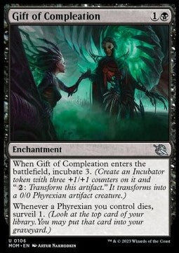 Gift of Compleation - March of the Machine (Uncommon) [MOM-106] Hover Image