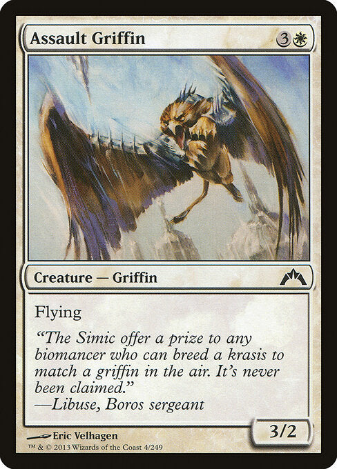 Assault Griffin – Gatecrash (GTC-4) Magic: The Gathering card
